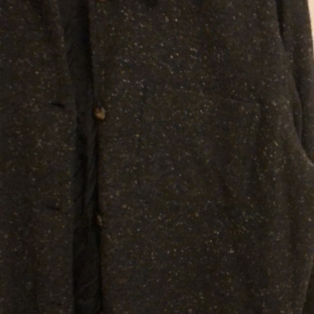 Liz Claiborne Wool Blend Tweed Button-Down Jacket - Picture 4 of 7